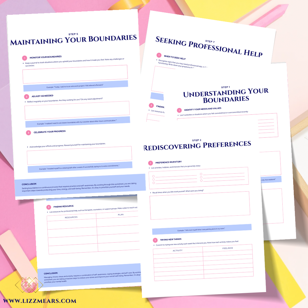 Recovering People Pleaser The Workbook